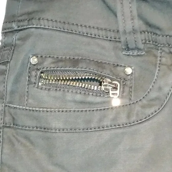 Denver Hayes Women's Curvy Black Stretch Jeans Size  10 x 30 - Picture 5 of 13